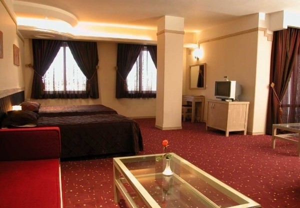 فضای داخلی اتاق ها هتل مرمر قزوین